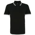 thumbnail image 1 of Asquith & Fox Mens Classic Fit Tipped Polo Shirt, 1 of 2