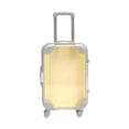 thumbnail image 1 of Runquan Mini Suitcase Candy Box Portable Eyelash Holder for Makeup Kids Toy Dress up Yellow, 1 of 8
