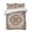 Red beige, variant on Quilts Queen Size, Vintage Boho Soft Comforter Bedding Set for Bed, Rustic Southwestern Geometric Ethnic Lightweight Quilted Bedspread with Pillow Cover(2 Pieces) for All Season, 90x96 Inch