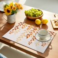 thumbnail image 2 of Placemat Eucalyptus Leaves Placemats for Dining Table Nature Plant Branch Washable Table Mats for Party Kitchen Dining Decoration, 2 of 7