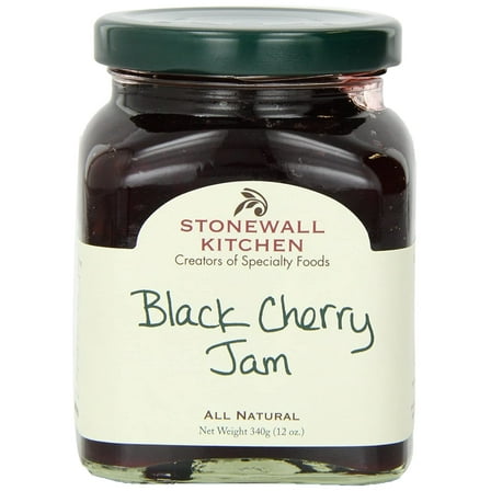 Stonewall Kitchen Jam, Black Cherry, 12 Ounce