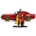 Jada Toys DC Robin 1969 Chevy Camaro 1:32 - Modello Die-Cast Con Porte Apribili E Figura Di Robin, Multicolore - 4