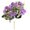 Purple, variant on 1 Pc Artificial Daisies Flowers, 12.2" Faux Plastic Wildflowers for Window Box Cemetery Decor, Red