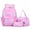 Hot Pink1, variant on CSStudio Marble Print Backpacks for Teen with Lunch Bag and Pencil Case,17"Lightweight Schoolbags for Elementary 6-12 Years Old