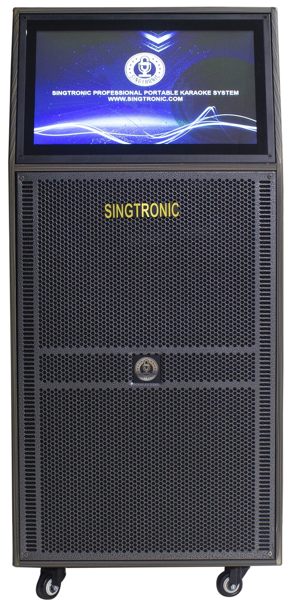 Singtronic BT-999HD Professional Portable 1500W Pre-Amplifier All-in-One Karaoke System, Built-in 19" Touch Screen