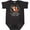 Black Leopard, variant on My Aunt and Uncle Love Me Fox for Niece Girls Baby Bodysuit