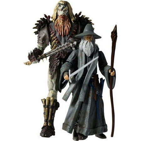 The Hobbit An Unexpected Journey Bolg and Gandalf Action Figure Set 16066