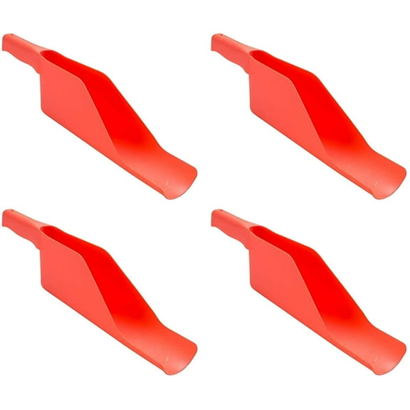 Amerimax Home Products 8300 Getter Gutter Scoop, Red Four Pack