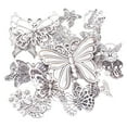 thumbnail image 5 of perfeclan 2xButterfly Charms Pendant Vintage Small Antique Decorative Metal for Cosplay Costume DIY Scrapbook Decoration Key Chains Craft Projects , , 4 4 Pcs, 5 of 7