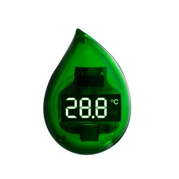 Aquarium Self-Adhesive Thermometer LCD Digital Fish Tank Mini Thermometers Free Switching ℃/℉Temperature Meter0-90℃