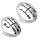 thumbnail image 3 of 5/6 Speed Car Shift Lever Gear Knob Cap Cover For Renault, 3 of 5