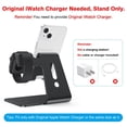 thumbnail image 2 of Soporte OMOTON para Apple Watch y iPhone, color negro, 2 of 9
