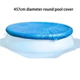 thumbnail image 2 of relayinert Swimming Pool Cover Waterproof Solar Pool Cover For Round Pools Round Pool Cover Dust Protector 457cm, 2 of 4
