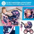 thumbnail image 4 of Cochecito de bebé Kinderplay KP0262I con capucha plegable de 40 cm, 4 of 9