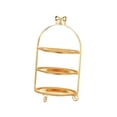 thumbnail image 2 of GUOOL Cake Stand Rack Party Serving Tray Cupcake Holder for Event Party Food Table Dis three tier with tray, 2 of 9