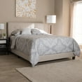 thumbnail image 2 of Baxton Studio Audrey Modern and Contemporary Upholstered Bed, Multiple Sizes, Multiple Colors, 2 of 5