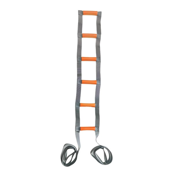 Escalera de cama auxiliar con cuerda para levantarse y asa, ayuda para la movilidad, correa de asistencia para camas, ayuda para sentarse, para