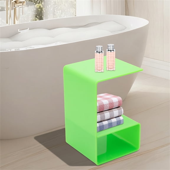End Table Green Modern Accent Side Table for Living Room Bedside Coffee Table