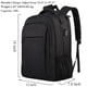 thumbnail image 4 of Travel Laptop Backpack, Business Anti Theft Slim Durable Laptops Backpack with USB Charging Port,Womens Lunch Bag, Insulated Lunch Box Cooler Laptop B, 4 of 5