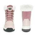 thumbnail image 4 of Stepedia Winter Boots for Women Waterproof Lace Up Anti-Slip Casual Snow Booties, Pink Size 9, 4 of 8
