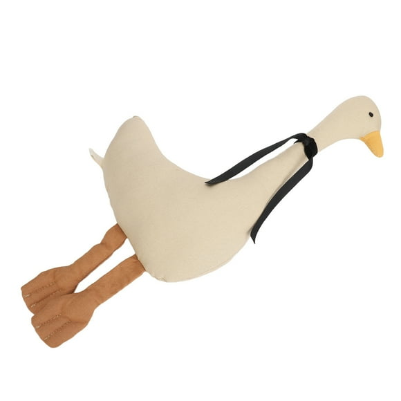 Swan Stuffed Animal, Goose Stuffed Doll Lovely Khaki Soft Comfy For All Ages