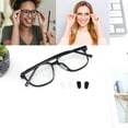 thumbnail image 6 of 10Pairs Nose Pad, Non-Slip Silicone Glasses Nosepad, Thin Eyeglass Nose Pads for Glasses Sunglasses(1.5mm,Clear), 6 of 8