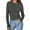 *Dark Gray, variant on Womens Long Sleeve Round Neck T Shirts,Stretchy Tight Slim Fit Blouse Tops Light Blue,Womens Plus S