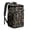 Black-16, variant on Cactus Print Backpack Cooler, Leakproof Insulated Cooler Bag with Succulents Design for Desert Style Camping, Hiking, and Picnic
