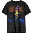 thumbnail image 1 of ACDC Lightning Black Small T-Shirt, 1 of 3