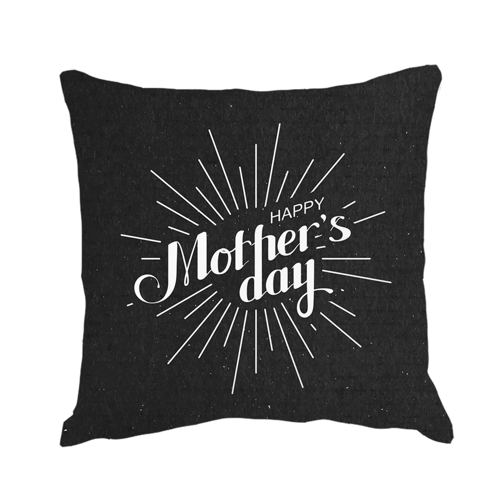 Wepro Mother's Day Pillow Case Throw Cushion Cover Home Decorative Pillow Cover