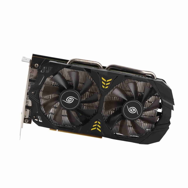 Tarjeta Gráfica GPU, Soporte 3 8G GDDR5 Tarjeta Gráfica 8GB GDDR5 HD Interfaz multimedia Con Ventilador Dual para Computadora