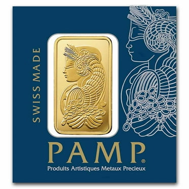 Pamp Suisse 1" gram Gold Bar