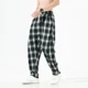 thumbnail image 3 of Pantalones para hombre, tendencia, pantalones casuales, pantalones largos de algodón para hombre, moda 2024, ropa original Harajuku, clásica, talla grande, estética, 3 of 5