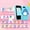 Blue, variant on ChicYu Childrens Smart Touch Camera Phone with Penguin Silicone Case Mini Digital Device 2.8 Inch Screen for Photo Video Capture