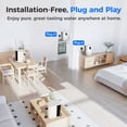 thumbnail image 4 of Waterdrop K19-S Countertop Reverse Osmosis System, 4 Stage Reverse Osmosis Water Filter Countertop, Reduce PFAS, No Installation Required,  3:1 Pure to Drain,BPA Free, 4 of 8