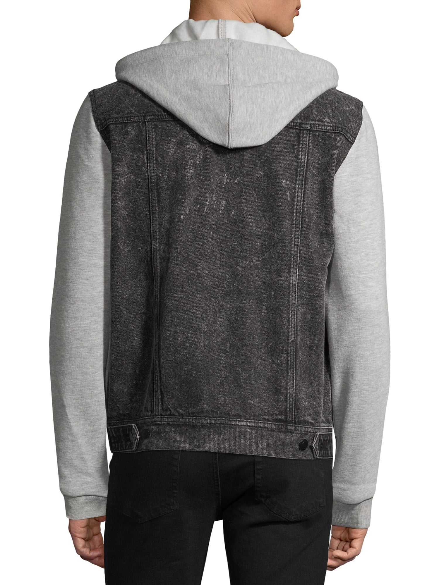 mens denim jacket no sleeves