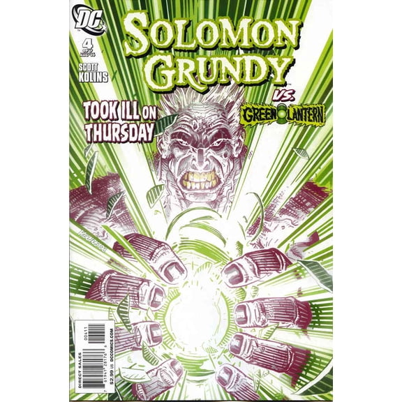 Solomon Grundy #4 VF ; DC Comic Book