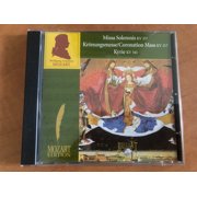 Wolfgang Amadeus Mozart  Missa Solemnis KV 337; Krnungsmesse; Coronation Mass KV 317; Kyrie KV 341 / Mozart Edition / Brilliant Classics Audio CD 2001 / 99728/2