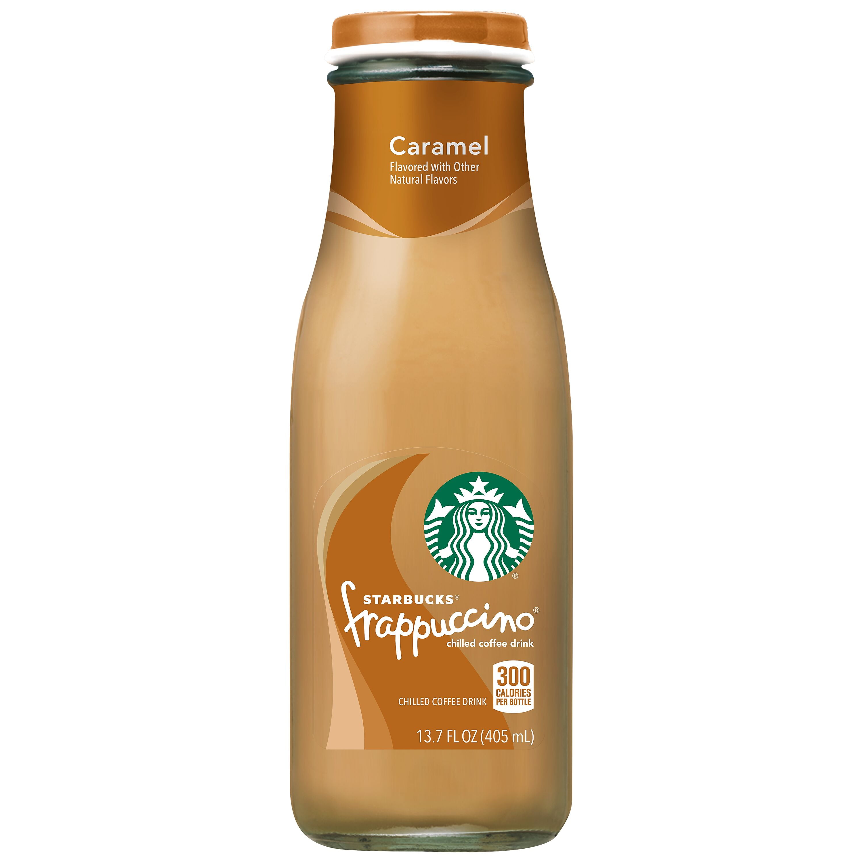 Starbucks Frappuccino Coffee Drink, Caramel Flavor, 13.7 fl oz Bottles (12 Pack)