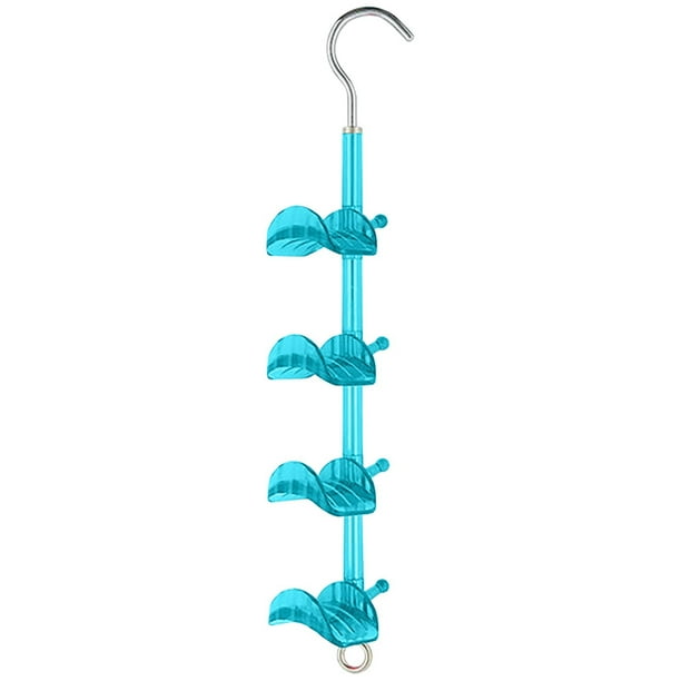 Colgador de gancho de cuero para bolso de 4 capas giratorio de 360 grados Wmkox8yii HFSH1818