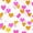 Rose Pink Gold Heart, variant on Dalrosia Circle Garland Glitter Hanging Polka Dots Streamer Banner Backdrop Kids Birthday Party Decoration Wedding Graduation Ramadan EID Engagement Bridal Baby Shower Bachelorette Decor