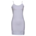 thumbnail image 1 of Camisole Longue Fine pour Femmes - Blanc, 1 of 1