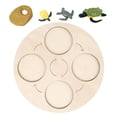 thumbnail image 3 of de Ciclo de de Vida Montessori Temprano # Educativo para Niños en Edad Preescolar , Tortuga Salvador Tablero de ciclo de vida, 3 of 8