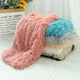 thumbnail image 3 of Soft Dog Cat Mat Fleece Dogs Bed Pad Long Plush Dog Cat Sleeping Mat Cushion Winter Pet Puppy Bed for Small Medium Large Dogs ShopWise Round, 3 of 13
