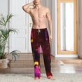 thumbnail image 6 of Lsque Geometry Dash Print Men's Pajama Pants, Lounge Pant - Comfortable Home Wear,Elastic Waistband, Stylish Design-XX-Large, 6 of 9