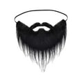 thumbnail image 3 of Xmas Santa Claus Beard Christmas Mustaches for Teens Adult Kids Fancy Dress Black, 3 of 8