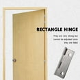 thumbnail image 5 of Rectangle Folding Closet Cabinet Door Hinge Hardware 1.5inch 80 Pcs, 5 of 8