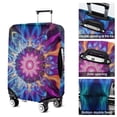 thumbnail image 5 of Colorful Tie Dye Flame Flower Pattern Luggage Cover Fashion Suitcase Cover Baggage Covers Fit 25-28 Inch Luggage (Go Travel), 5 of 5