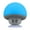 Blue, variant on Mini Wireless Bluetooth Speaker Mushroom Portable Waterproof Shower Stereo Subwoofer Music Player ,Accurate Channel Search