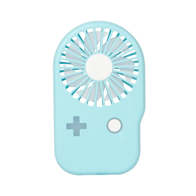 Ventilador de refrigeración Ventilador de mano recargable eléctrico Enfriador portátil ajustable para oficina en casa, Azul Advancent HA004473-02B